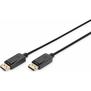 Digitus DisplayPort — кабель DisplayPort 2 м, черный (AK-340103-020-S)