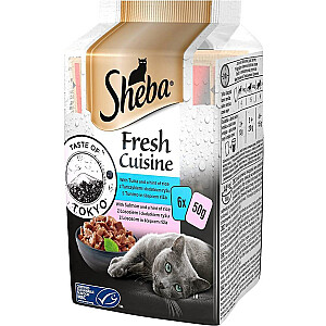 SHEBA Mini Fresh Cuisine Taste of Tokyo katei 36x50g