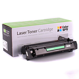 ColorWay Econom dažų kasetė, juoda, HP Q5949A/Q7553A; Canon 315/308/708