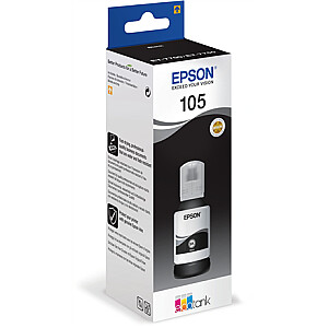 EPSON 105 EcoTank Бутылка с черными чернилами, пигм.