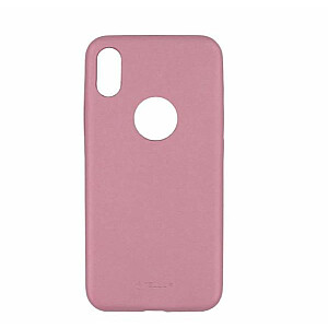 Tellur Apple Cover Slim Synthetic Leather for iPhone X/XS pink