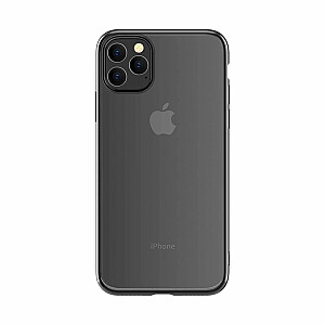 Противоударный мягкий чехол Devia Apple Glitter для iPhone 12 Pro Max черный
