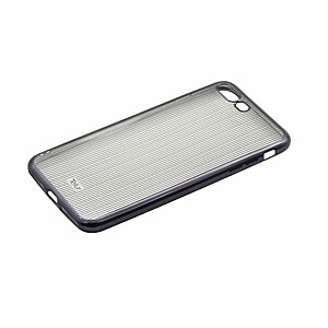 Силиконовый чехол Tellur Apple для iPhone 7 Plus с вертикальными полосками черный