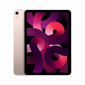 Apple iPad Air 5th Gen 10.9", Розовый, Liquid Retina IPS LCD, M1, 8 ГБ, 64 ГБ, 5G, Wi-Fi, 12 МП, 12 МП, Bluetooth, 5.0, iPadOS, 15.4, 1640 x 2360 пикселей