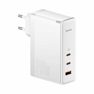 Baseus  MOBILE CHARGER WALL 140W/WHITE CCGP100202