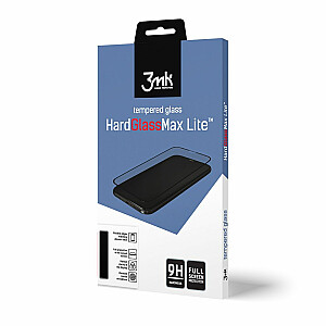 3MK Xiaomi Redmi Note 10 Pro HardGlass Max Lite Black
