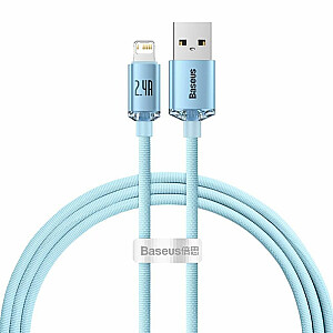Baseus  CABLE LIGHTNING TO USB 1.2M/SKY BLUE CAJY001103