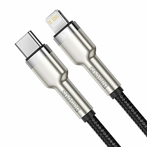 КАБЕЛЬ Baseus LIGHTNING TO USB-C 0.25M/ЧЕРНЫЙ CATLJK-01