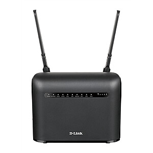 D-Link LTE Cat4 WiFi AC1200 maršrutizatorius DWR-953V2 802.11ac, 866+300 Mbit/s, 10/100/1000 Mbit/s, Ethernet LAN (RJ-45) prievadai 3, tinklelio palaikymo nr., MU-MiMO Nr., antena tipas 2xExternal