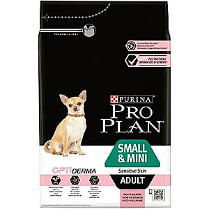 Purina Small & Mini Adult Sensitive Skin с OPTIDERMA 3 кг Лосось