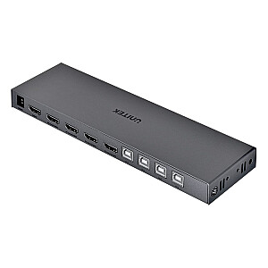 UNITEK KVM ПЕРЕКЛЮЧАТЕЛЬ 4K HDMI 2.0 4IN 1OUT + USB