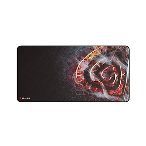 Genesis Mouse Pad Carbon 500 MAXI LAVA G2 Edition, daugiaspalvis, 450 x 900 x 2,5 mm