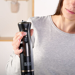 Погружной блендер Black+Decker BXHB800E, 800 Вт, черный