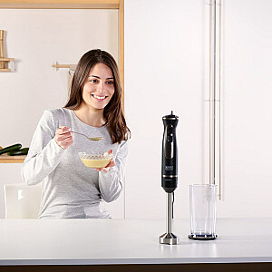 Погружной блендер Black+Decker BXHB800E, 800 Вт, черный