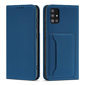 Fusion Magnet Card книжка чехол для Samsung A346 Galaxy A34 5G синий