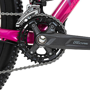 Moteriškas kalnų dviratis Rock Machine Catherine 40-29 Rožinis (Ratų dydis: 29 Rėmo dydis: L)