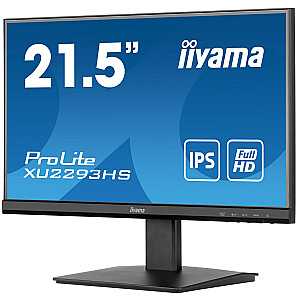 iiyama ProLite XU2293HS-B5 kompiuterio monitorius 54,6 cm (21,5") 1920 x 1080 pikselių Full HD LED apšvietimas juodas