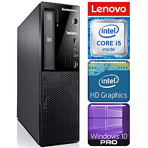 Stacionarūs kompiuteris Lenovo Edge 72 SFF i5-3470 4GB 120SSD DVD WIN10Pro