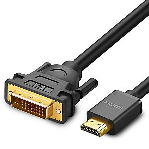 Кабель HDMI-DVI UGREEN HD106 2м черный