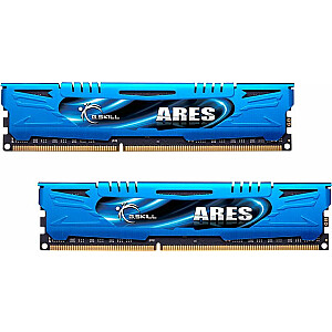 Atmintis G.Skill Ares, DDR3, 16 GB, 2400 MHz, CL11 (F3-2400C11D-16GAB)