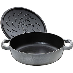 Gili keptuvė su dangčiu STAUB 28 cm 40511-470-0