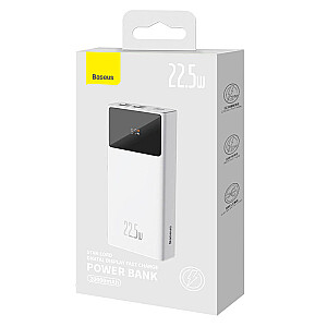 Powerbank Baseus Star-Lord 20000mAh, 2xUSB, USB-C, 22,5W (balta)