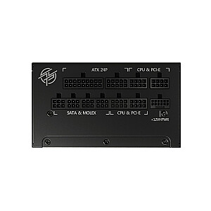Maitinimo šaltinis MSI MPG A1000G PCIE5 1000W 20+4 kontaktai ATX ATX Black