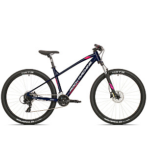 Женский горный велосипед Rock Machine Catherine 70-27  Черный/розовый (Размер колеса: 27.5 Размер рамы: M)