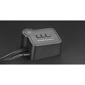 Mars Gaming MSRGB Bluetooth Stereo Datora Skaļruņi / 15W / 3.5mm Audio / RGB / USB / Melnas