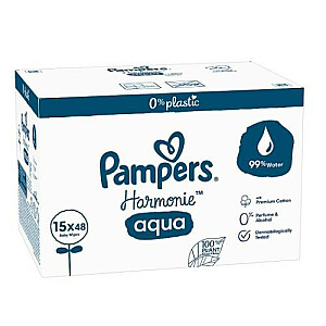 Салфетки Chusteczki PAMPERS Aqua 15x48 без пластика