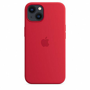 Silikoninis dėklas, skirtas Apple iPhone 13 su MagSafe – (PRODUCT) RED