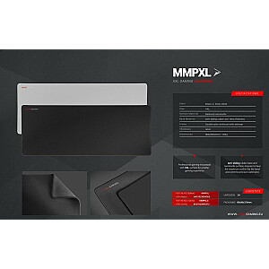 Mars Gaming MMPXL Игровой коврик XL / Dual Layer Nano - textured