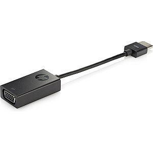 Кабельный адаптер HP HDMI-VGA VGA (D-Sub), HDMI тип A (стандартный), черный
