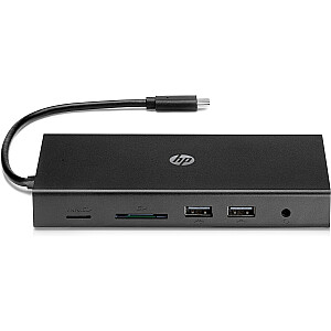 „HP Travel USB-C Multiport Hub“.