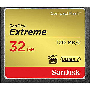 „SanDisk Extreme Compact Flash“ kortelė 32 GB (SDCFXSB-032G-G46)