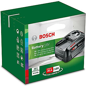 Аккумулятор Bosch PBA 18V 4.0Ah W-C, 1600A011T8