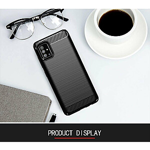 Fusion Trust Back Case silikoninis dėklas, skirtas Samsung A146B Galaxy A14 5G Black