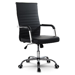 Biuro kėdė modernaus dizaino Co fotelis Boston juoda