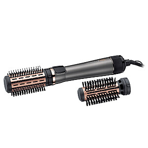 Прибор для укладки волос Remington AS8810 Расческа горячим воздухом Steam Silver, Black, Gold 1000 Вт 3 м