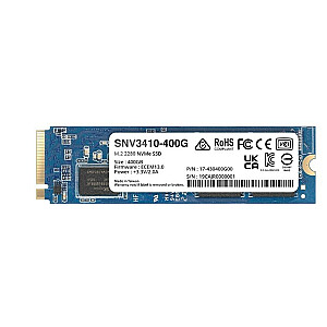 „Synology SNV3410 M.2 400 ГБ PCI Express 3.0 NVMe“