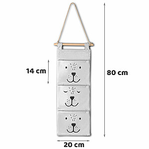 Kabantis žaislų tvarkyklė RK-403 Nukido - pilka