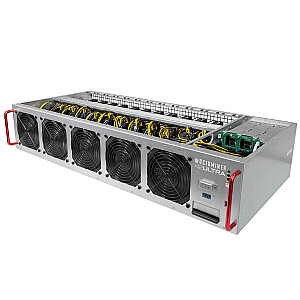 Персональный компьютер OCTOMINER X12 Ultra Mining Rig G3900 2.8GHz, 8GB, 60GB, 4200W / without video cards (Warranty 2 year)