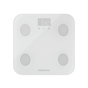 Medisana BS 600 connect Square White Elektroninės asmeninės svarstyklės