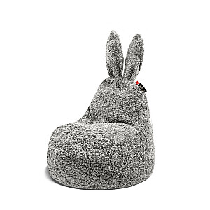 Qubo™ Baby Rabbit Linden FLUFFY FIT sēžammaiss pufs