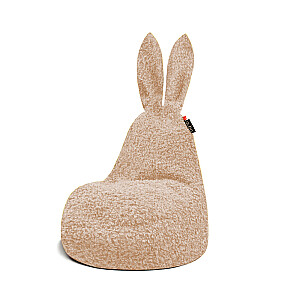 Qubo™ Mommy Rabbit Wheat FLUFFY FIT sēžammaiss pufs
