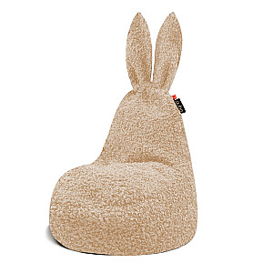 Qubo™ Daddy Rabbit Wheat FLUFFY FIT sēžammaiss pufs