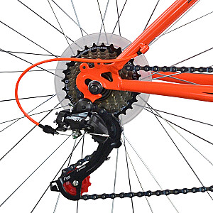 Vyriškas kalnų dviratis  STUCCHI 27.5 Hardcore Oranžinis (ratų skersmuo: 27.5 Rėmo dydis: S)