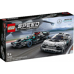 LEGO Speed Champions Mercedes-AMG F1 W12 E Performance ir Mercedes-AMG ONE (76909)