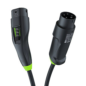 Green Cell Habu EVGC01 Мобильное зарядное устройство для электромобилей 11 кВт 7 м Тип 2 CEE Wallbox Черный