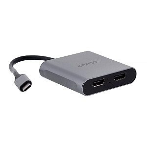 UNITEK USB-C IKI 2X HDMI ADAPTERIS, 4K 60HZ MST